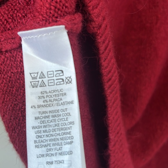 For Thee red sweater dress - Picture 5 of 5